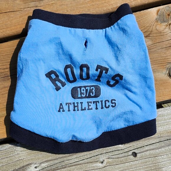 ADORABLE Roots Canada Pet Jersey Dog/Cat Jersey Sweatshirt BNWOT Mini/XS - Picture 1 of 4